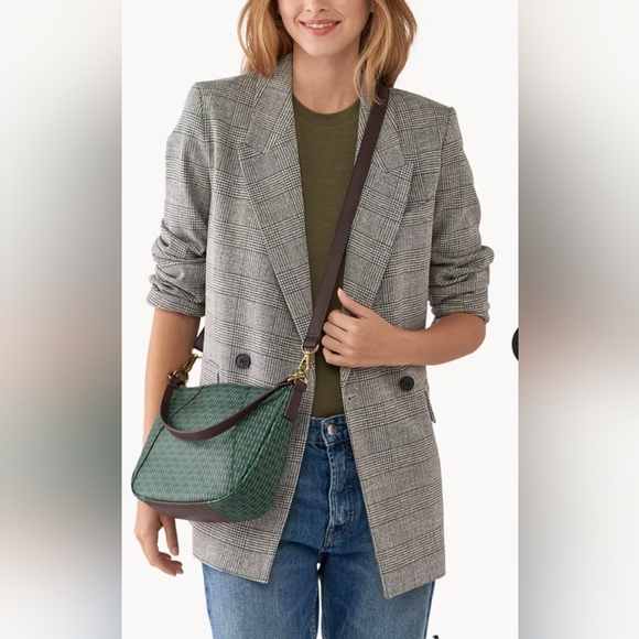 Fossil Skylar Green  Crossbody Bag - Picture 2 of 4